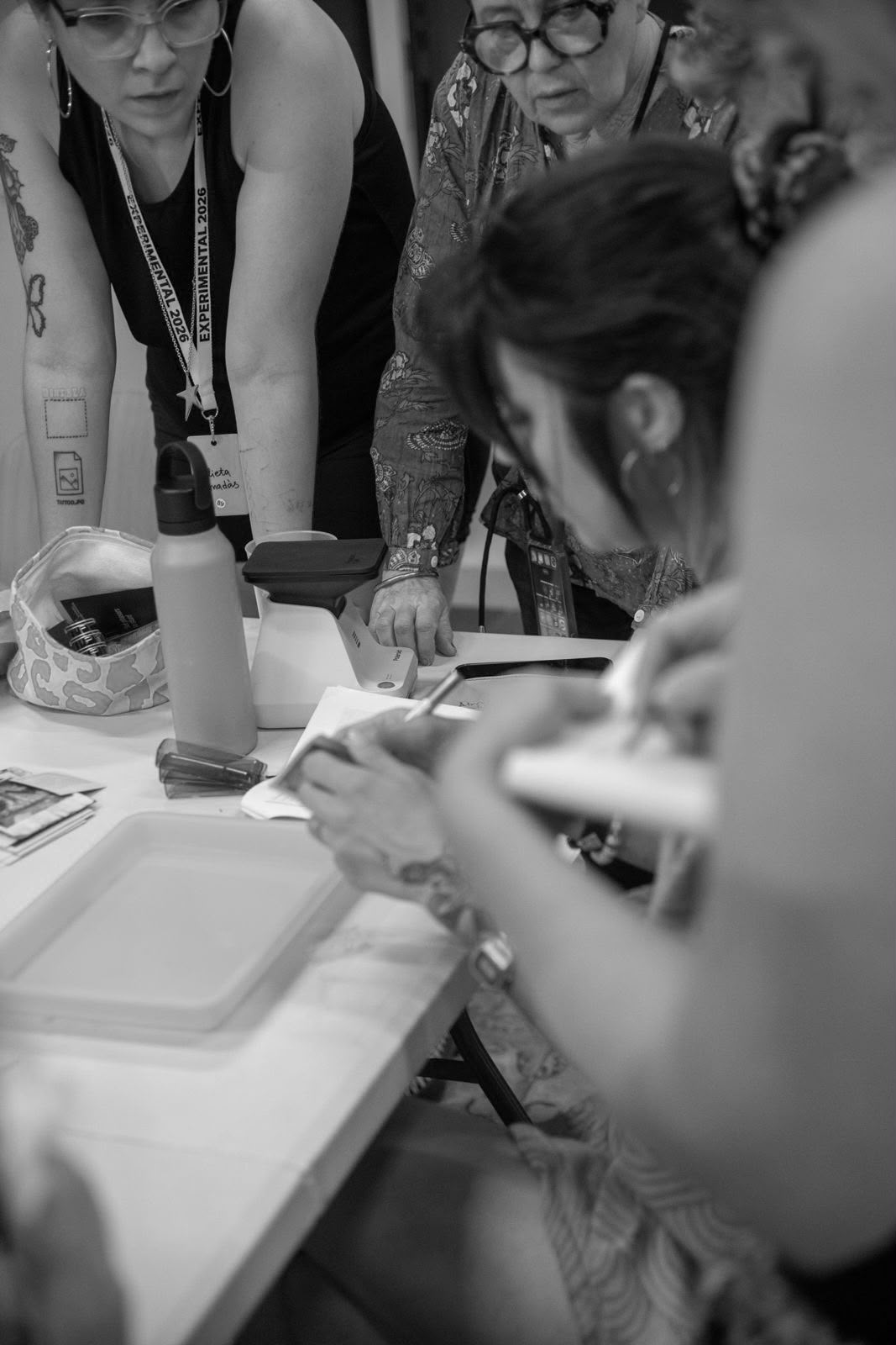 Taller de Polaroid Emulsion Lift · Barcelona · Macarena Stipetic