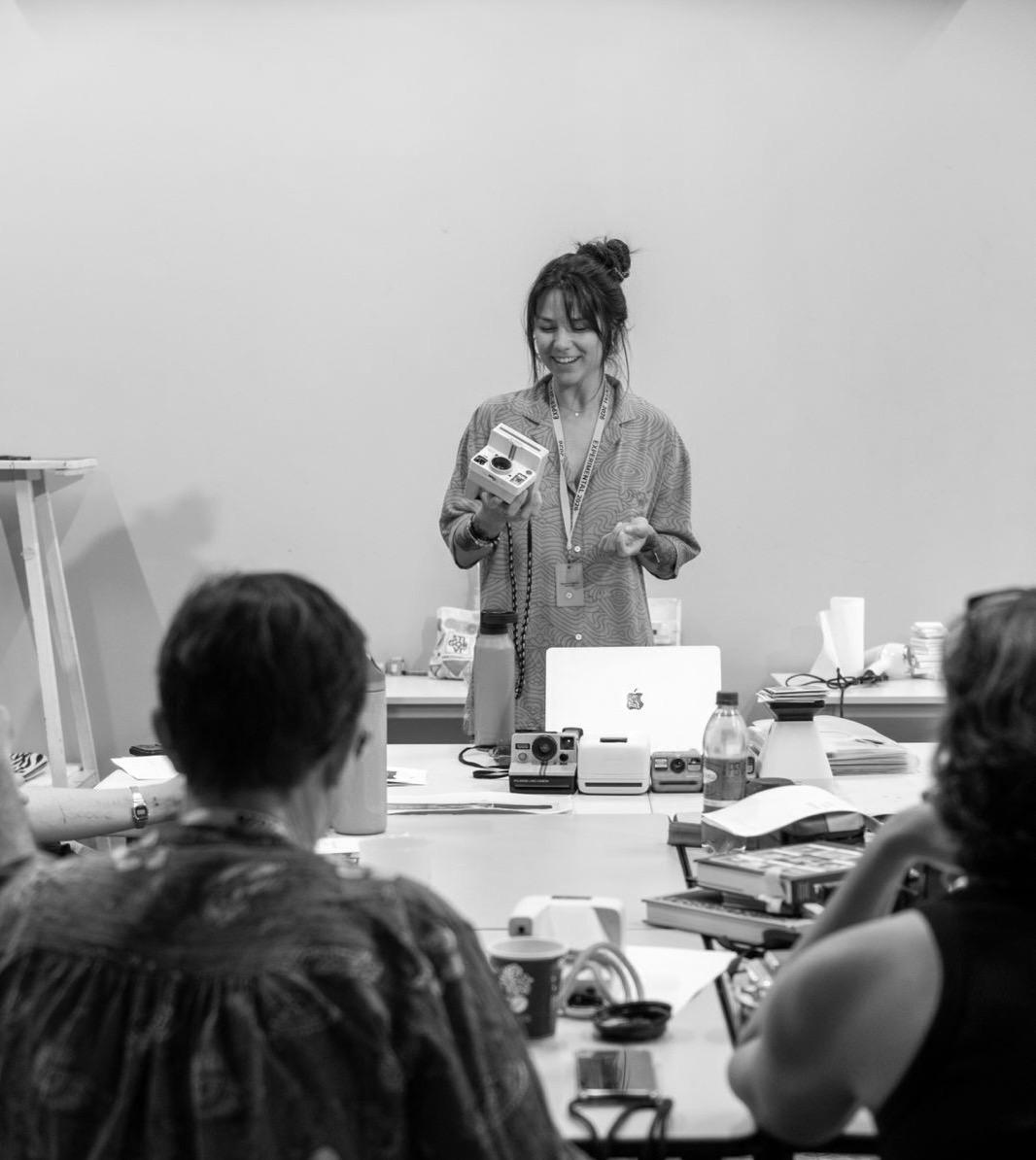 Macarena Stipetic · Taller de Polaroid Emulsion Lift · Barcelona